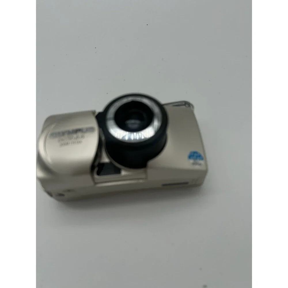 Olympus Stylus Epic Zoom 115 DeLuxe Compact 35mm Camera Powers On